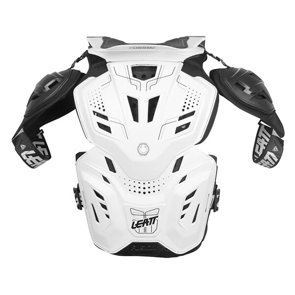 LEATT Fusion 3.0 Protection Vest Men, Women S/M White