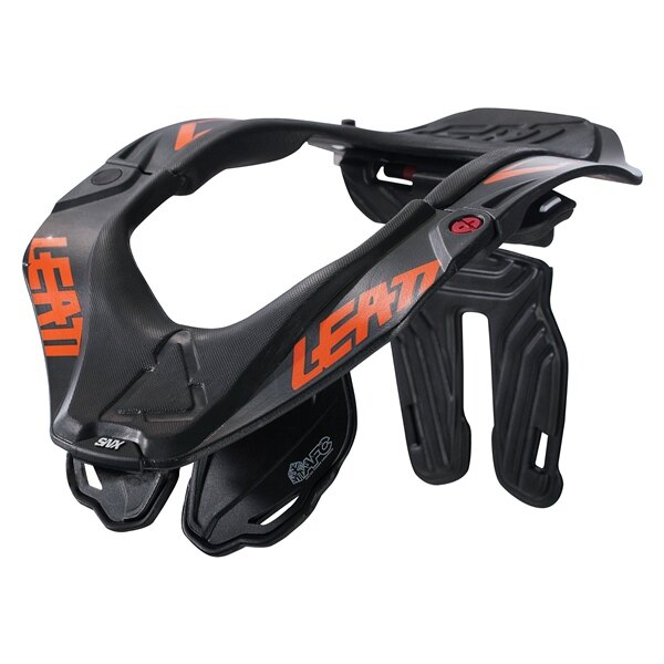 LEATT Minerve SNX 5.5 Hommes, Femmes S/M Noir, Orange