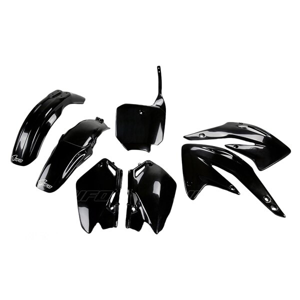 Ufo Plast Kit complet pour Honda Noir