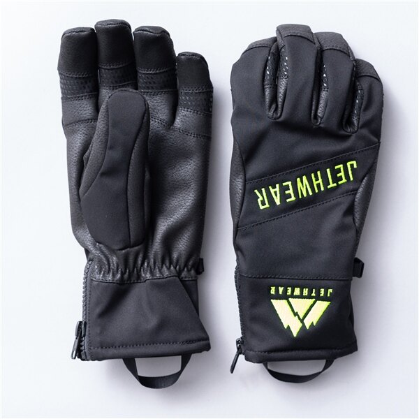 Jethwear Empire Gloves Men XS Black, Yellow