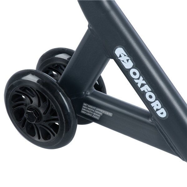 Support de roue avant noir Oxford Products Zero G Stand