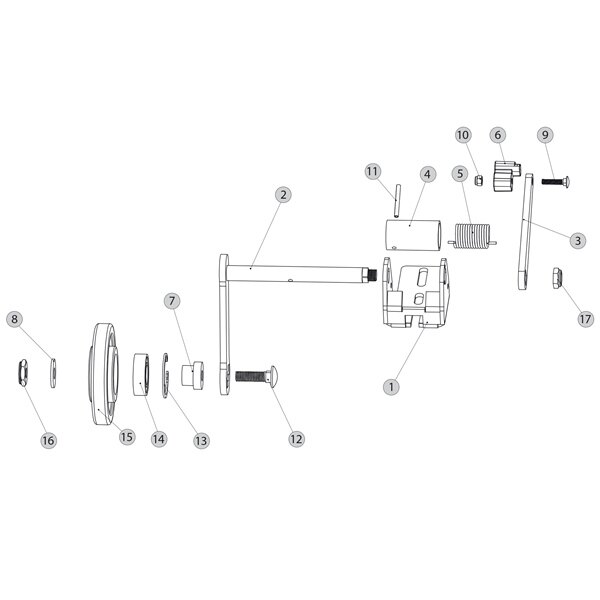 Kimpex Rouski Gen 1 Système de roues rétractables AC L