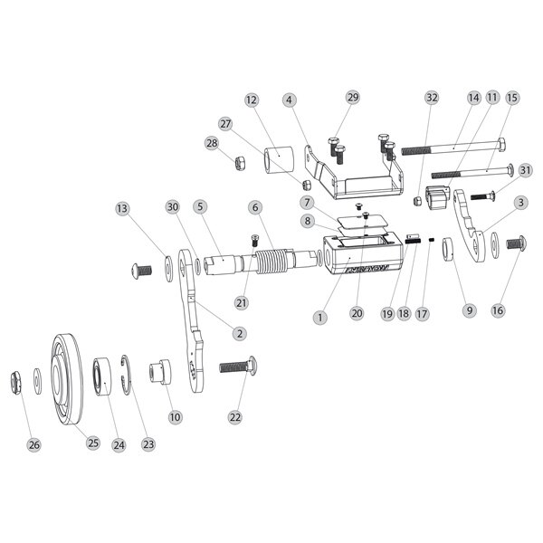 Kimpex Rouski Gen 3 Système de roues rétractables Pilot 5.7 X