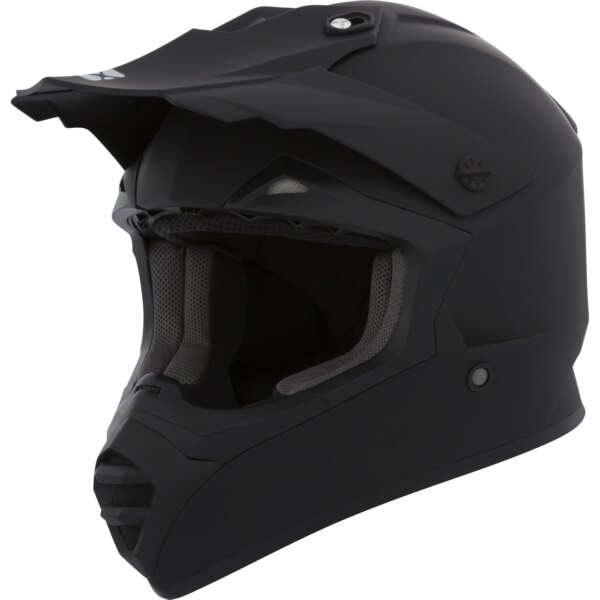 CKX TX228 Casque Hors Route Solid M Noir Mat