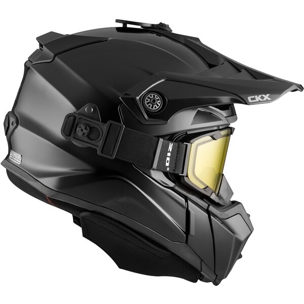 CKX Titan Original Helmet Trail and Backcountry Solid Included 210Â° Goggles