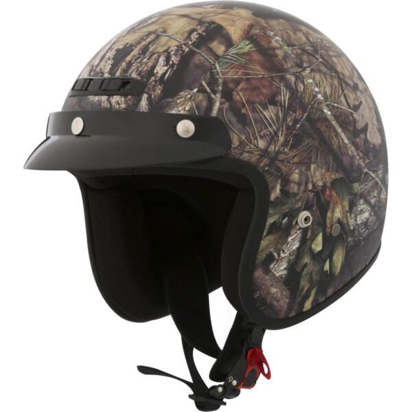 CKX Casque Jet VG200 Hunt S Brun Mat, Vert Mat