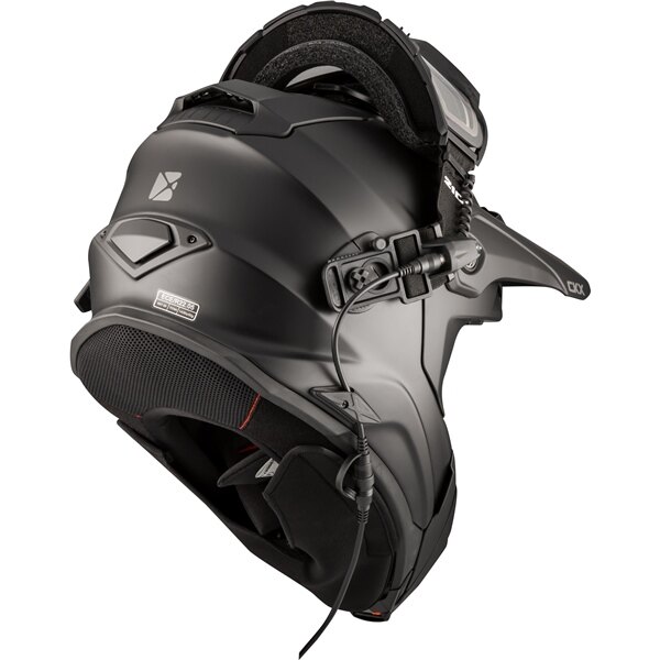 CKX Titan Electric Original Backcountry Helmet, Winter Solid Included 210Â° Goggles L Matte Black