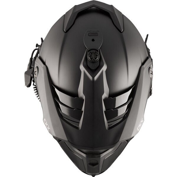 CKX Titan Electric Original Backcountry Helmet, Winter Solid Included 210Â° Goggles L Matte Black