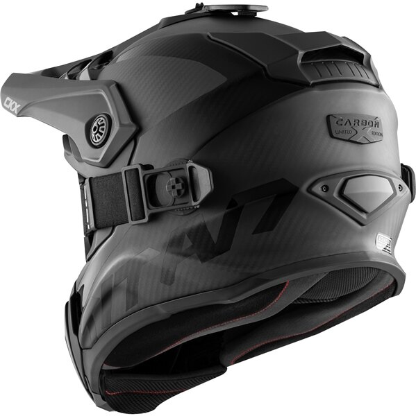 CKX Titan Air Flow Backcountry Helmet, winter Solid Included 210Â° Goggles XS Carbon