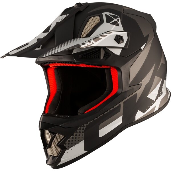 CKX TX319 Off Road Helmet Arkos L Matte Gray Summer, Winter