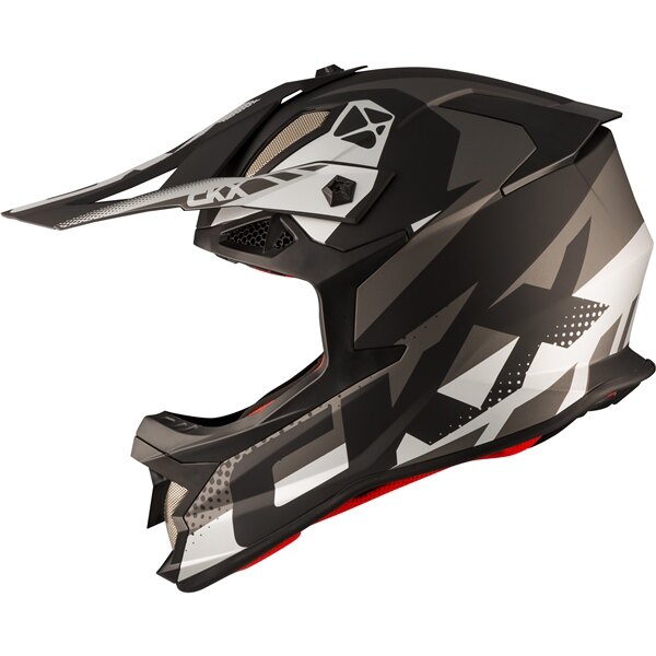 CKX TX319 Off Road Helmet Arkos L Matte Gray Summer, Winter