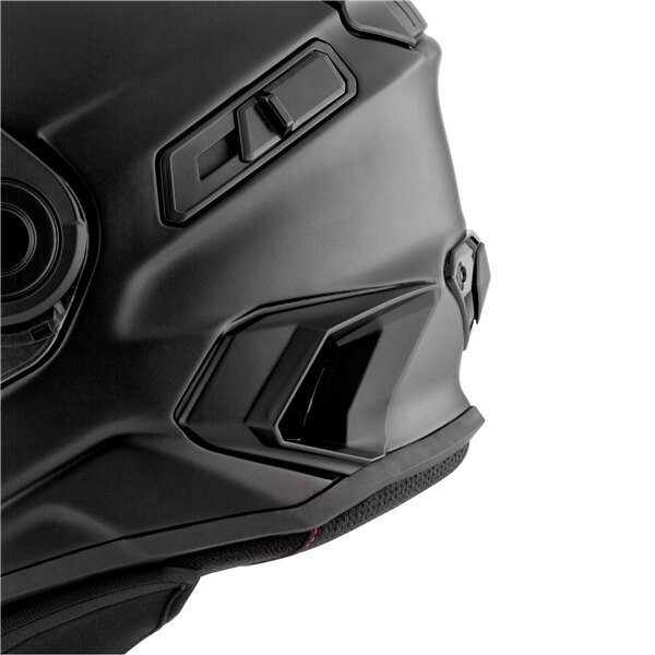 CKX Casque Intégral Mission AMS Solid Winter Électrique Double Bouclier S Noir Mat