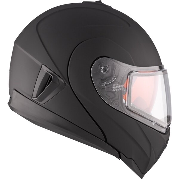 CKX Casque Modulaire Tranz 1.5 AMS Solid Double Shield XS Noir Mat