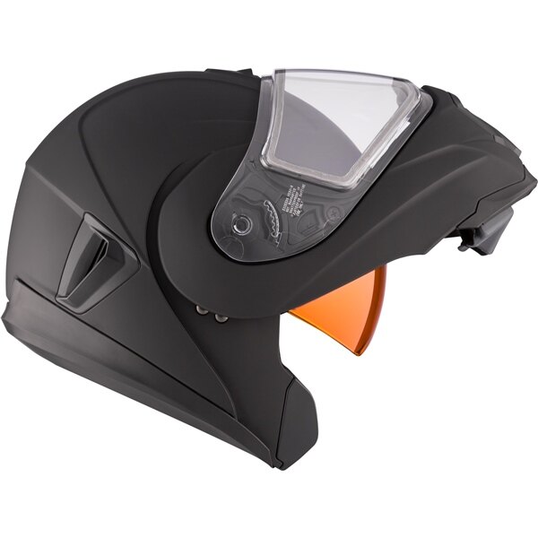 CKX Casque Modulaire Tranz 1.5 AMS Solid Double Shield 4XL Noir Mat