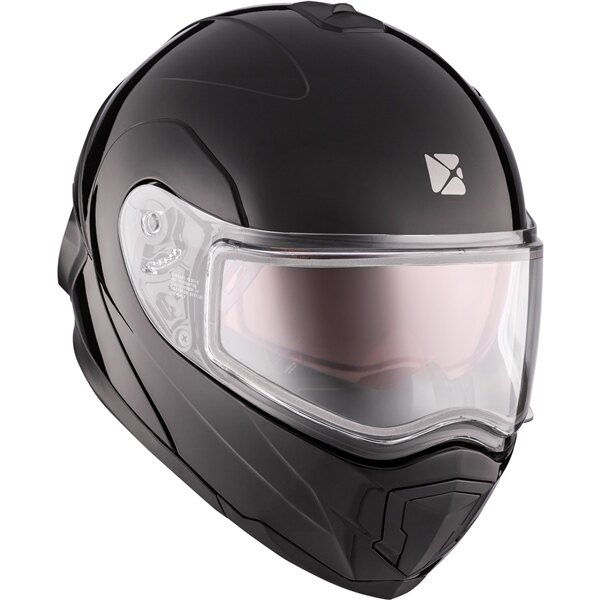 Casque modulaire CKX Tranz 1.5 AMS Solid Double Shield 4XL Noir