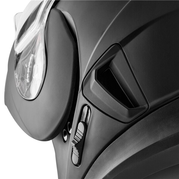 CKX Casque Modulaire Tranz 1.5 AMS Solid Double Shield XS Noir Mat