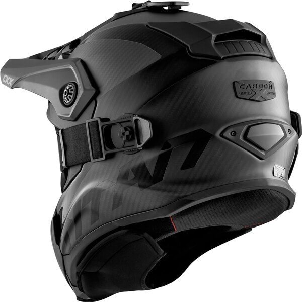 CKX Titan Electric Original Backcountry Helmet, Winter Solid Included 210Â° Goggles 3XL Carbon