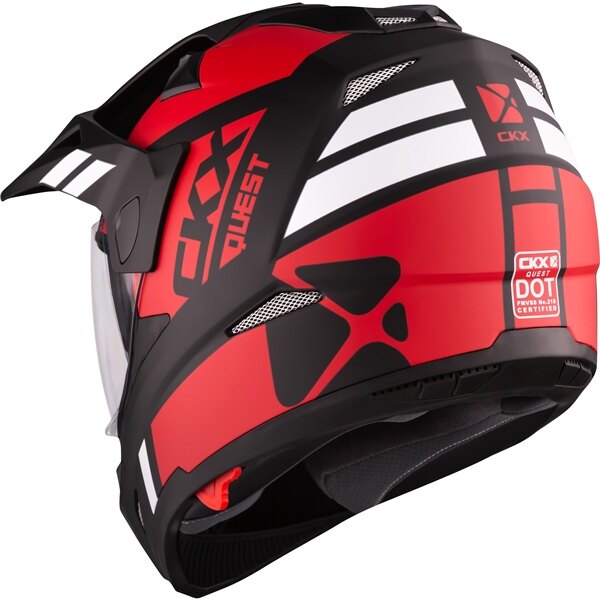 CKX Casque double sport Quest RSV, Summer Flash