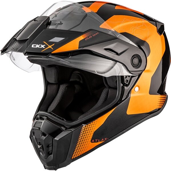 CKX Atlas Helmet Bedrock Without Goggle S Orange