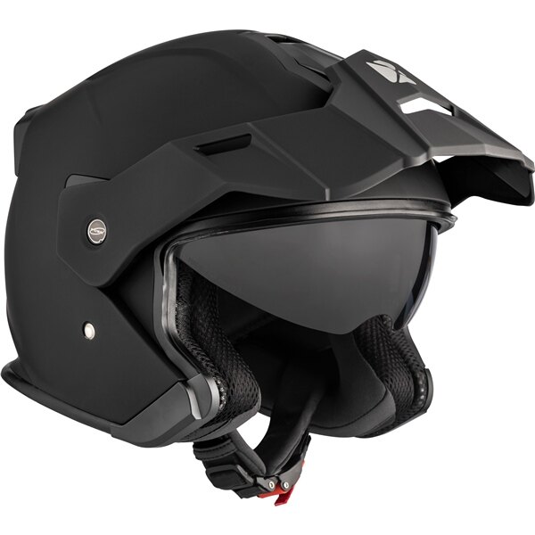 Casque ouvert CKX Razor X Solid XS Noir mat