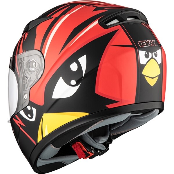 CKX RR519Y Full Face Helmet, Winter Child Raven Winter