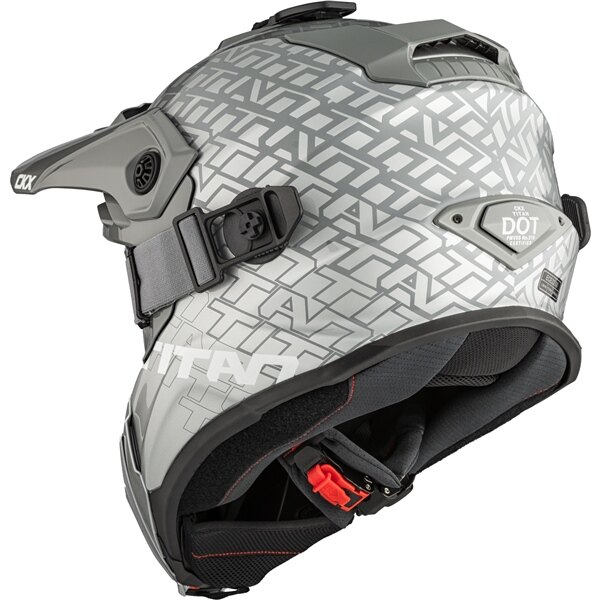 CKX Titan Air Flow Helmet Backcountry Roar Included 210Â° Goggles