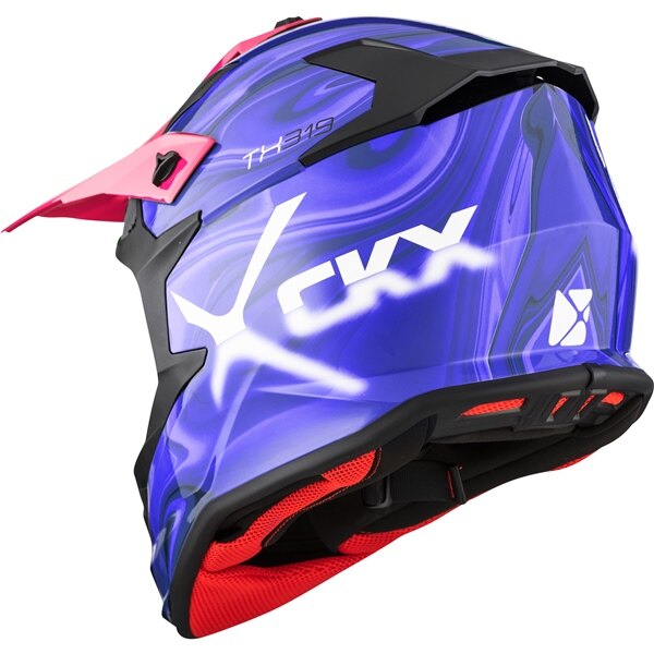 CKX TX319 Off Road Helmet Volcanic Without Goggle M Mauve