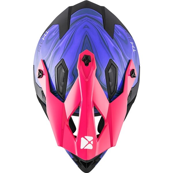 CKX TX319 Off Road Helmet Volcanic Without Goggle M Mauve