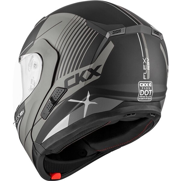 CKX Casque Modulaire Flex RSV, Summer Tempo S Gris Mat