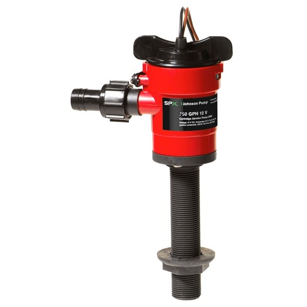 JOHNSON PUMP Aérateur à cartouche 750 GPH droit