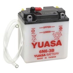 Yuasa Battery Conventional 6N6 3B