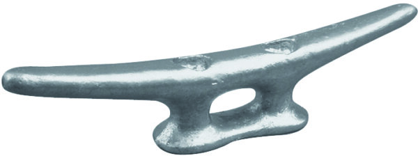 SEA DOG Open Base Cleat Flat Head Silver 4″