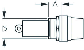 Porte-fusible SEA DOG avec capuchon à visser