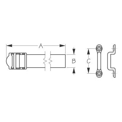 Sangle et supports de boîtier de batterie SEA DOG 48 ?