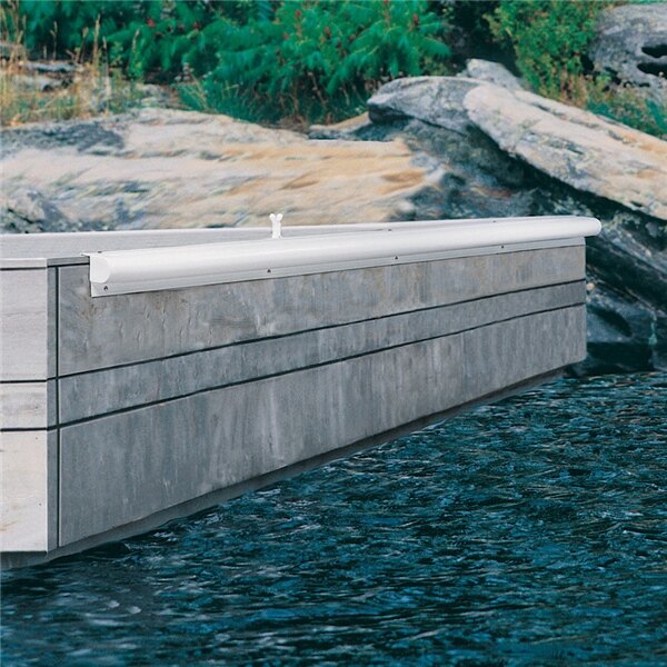 Dock Edge Single â??Pâ? Profile Dock Bumper 8' X 3 1/8â?³ X 1.9â?³