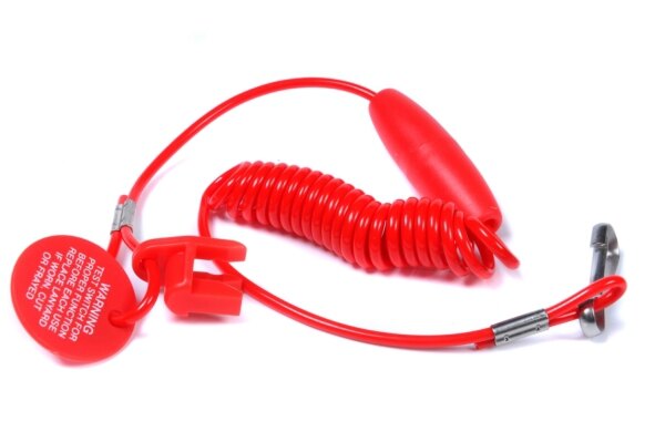 SEA DOG Red Lanyard Disjoncteur Universel