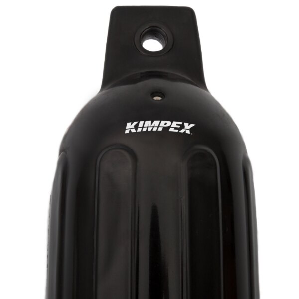 KIMPEX Inflatable Vinyl Fender Unit Black 16″ 4.5″ Boat 10' to 20'