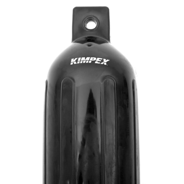 KIMPEX Inflatable Vinyl Fender Unit Black 20″ 5.5″ Boat 15' to 20'