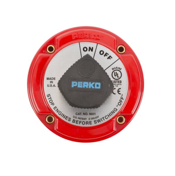 PERKO Batterie Sélecteur Commutateur Cadran 708043