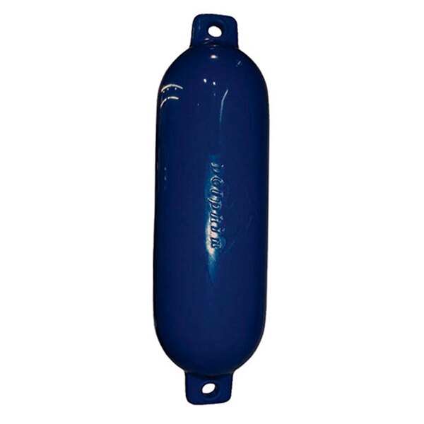 DOCK EDGE Twin Eye Smooth Fenders Navy blue 20″ 5.5″ Boat 15' to 20'