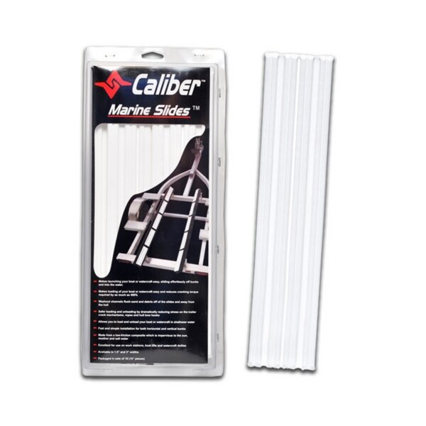 CALIBER Trailer Bunk Slick White 3″ x 15″