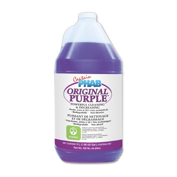 Captain Phab Purple Power Concentré Nettoyant 4 L / 1,05 G