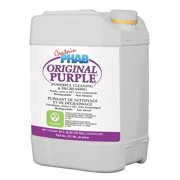 Captain Phab Purple Power Nettoyant Concentré 20 L /5.28 G