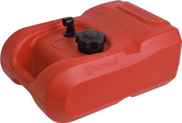 Réservoir de carburant Attwood Carburant Rouge 3 gallons Non