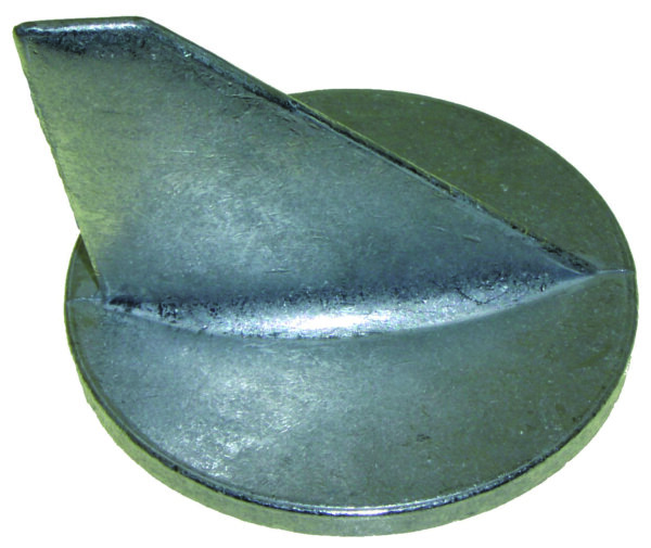 Anode en magnésium Sierra pour aileron standard Mercury