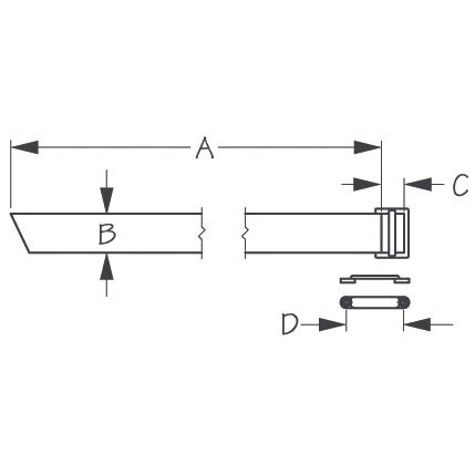 Sangle et supports de boîtier de batterie SEA DOG 38 ?