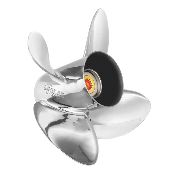 Solas HR titan 4 Propeller Fits Volvo Stainless steel