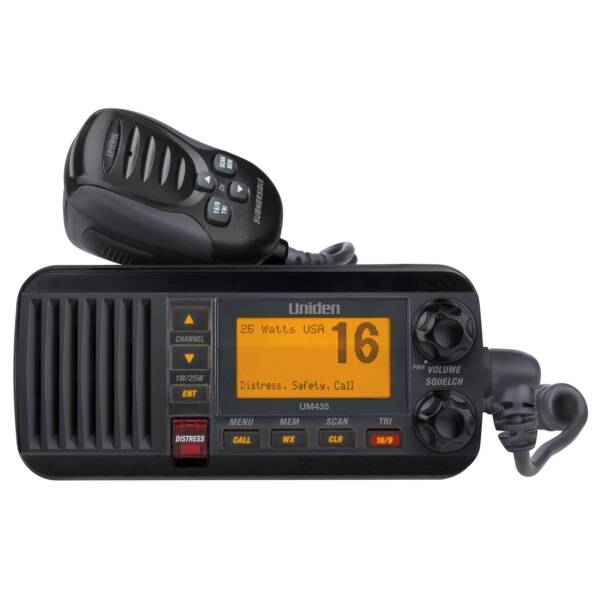 Uniden UM435 Radio Marine Fixe Noir