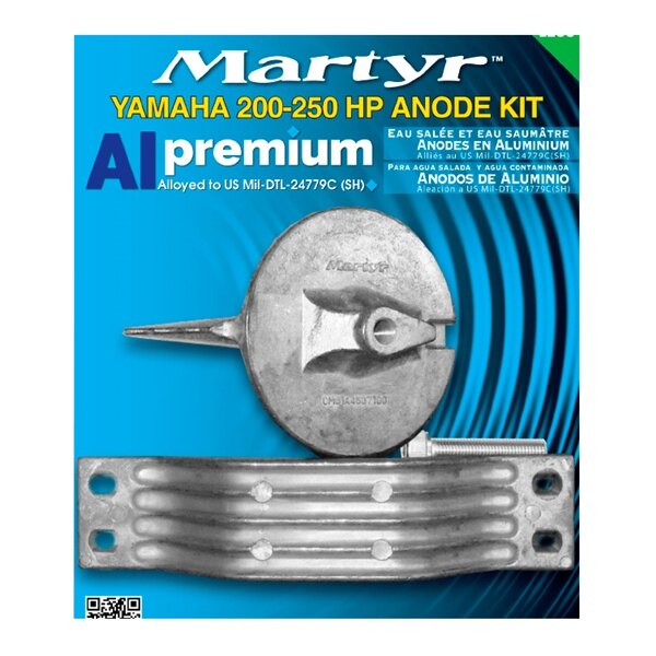 Anodes MARTYR en aluminium de qualité supérieure pour Yamaha