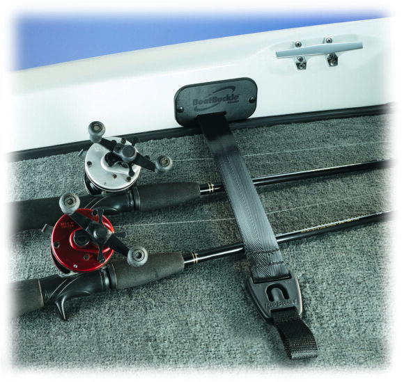 Boat Rod Tie Down Rod Buckle Straps Fishing Boat Accessories